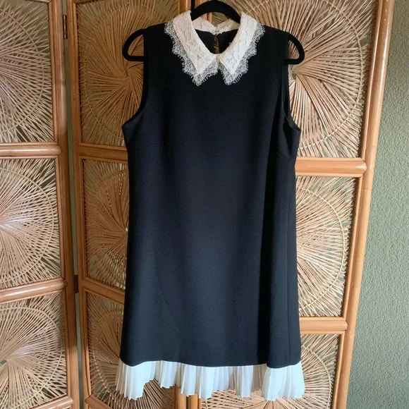 chinese dress ladies Martin Aranda Girls Velvet Green Lace Collar Shift Dress 12 Months